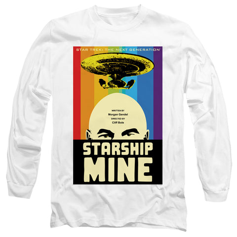 Star Trek/tng Season 6 Episode 18-s/s Adult 18/1-white