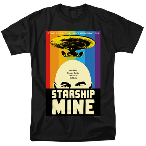 Star Trek/tng Season 6 Episode 18-s/s Adult 18/1-black