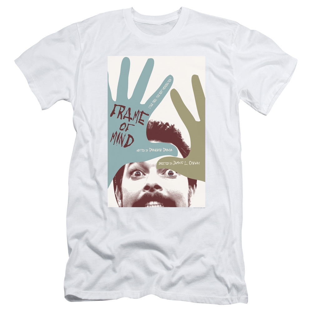Star Trek/tng Season 6 Episode 21-s/s Adult 30/1-white