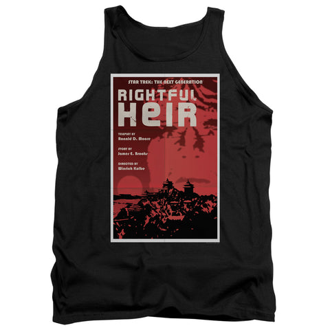 Star Trek/tng Season 6 Episode 23-adult Tank-black