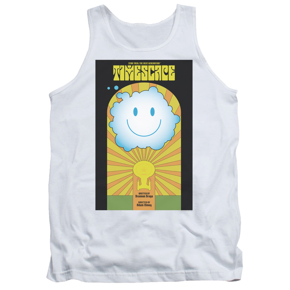 Star Trek/tng Season 6 Episode 25-adult Tank-white