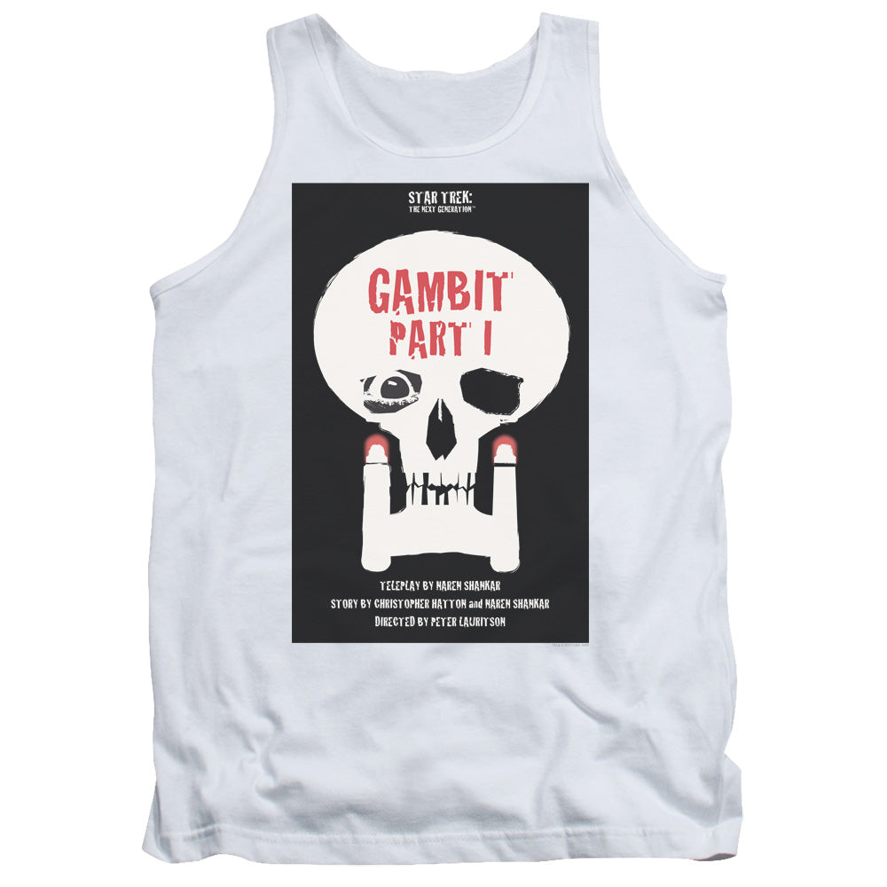 Star Trek/tng Season 7 Episode 4-adult Tank-white