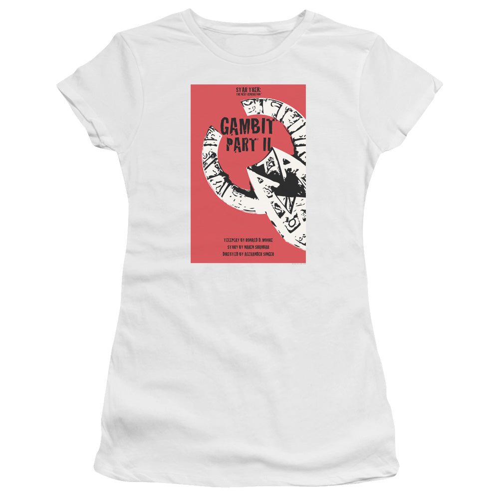 Star Trek/tng Season 7 Episode 5-s/s Junior Sheer-white