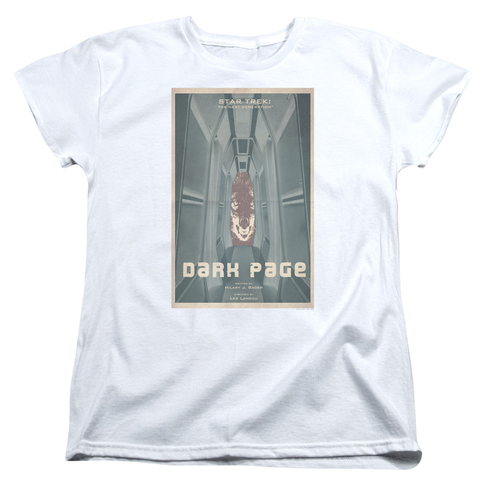 Star Trek/tng Season 7 Episode 7-s/s Womens Tee-white