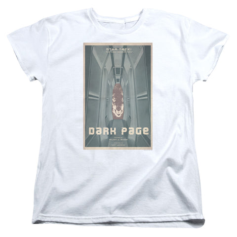 Star Trek/tng Season 7 Episode 7-s/s Womens Tee-white