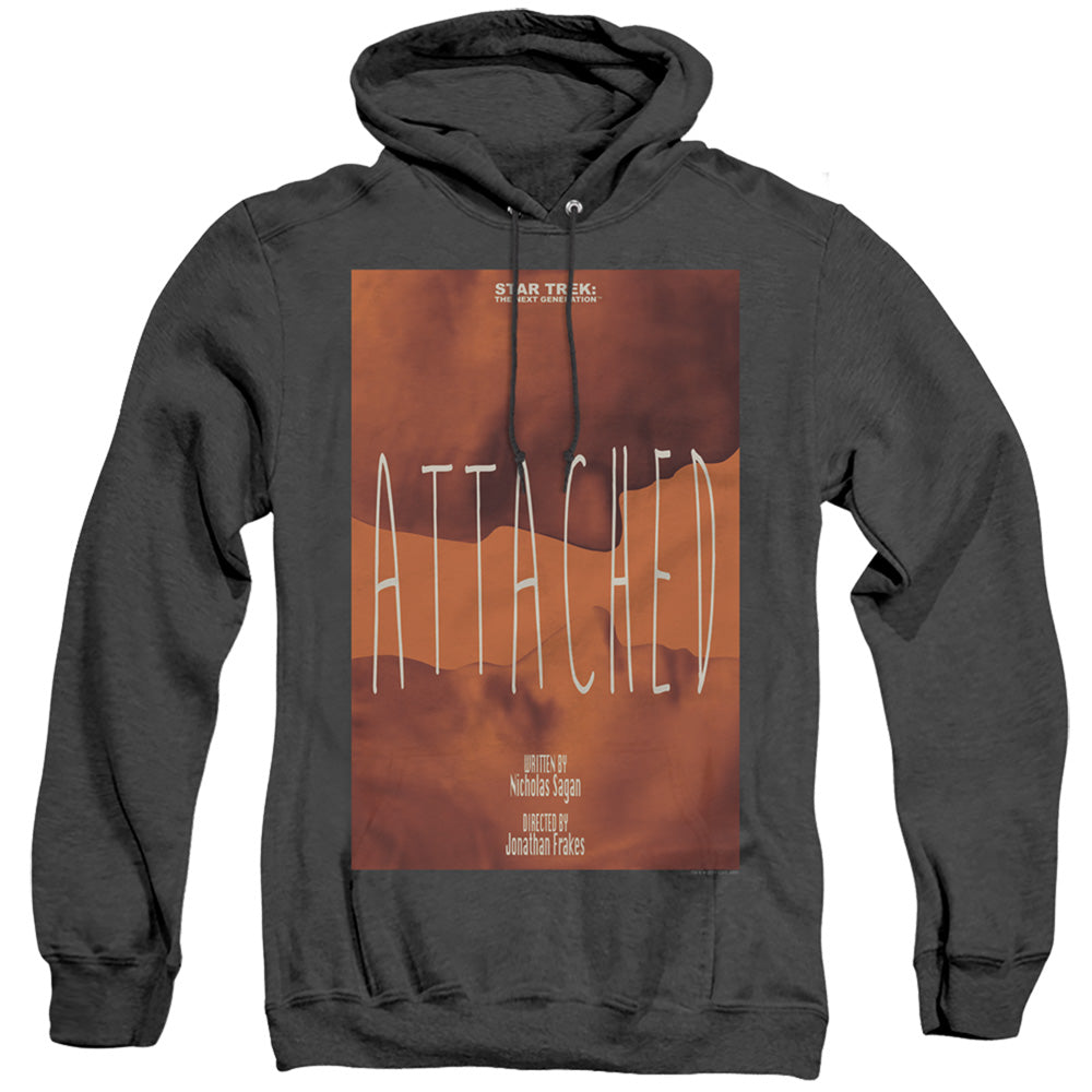 Star Trek/tng Season 7 Episode 8-adult Heather Hoodie-black