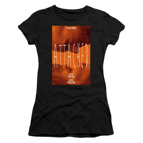 Star Trek/tng Season 7 Episode 8-s/s Junior Sheer-black
