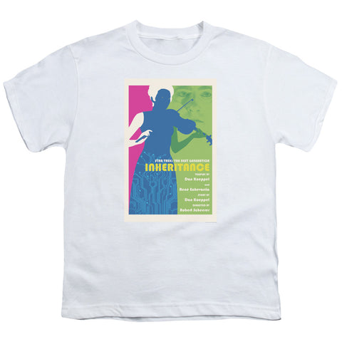 Star Trek/tng Season 7 Episode 10-s/s Youth 18/1-white
