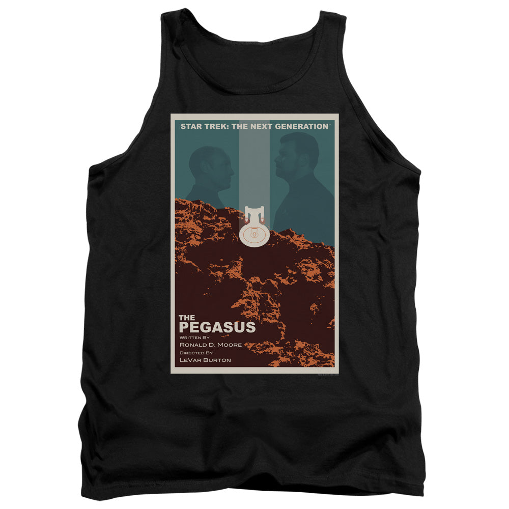 Star Trek/tng Season 7 Episode 12-adult Tank-black