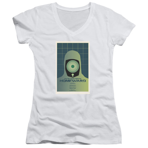 Star Trek/tng Season 7 Episode 13-junior V-neck-white