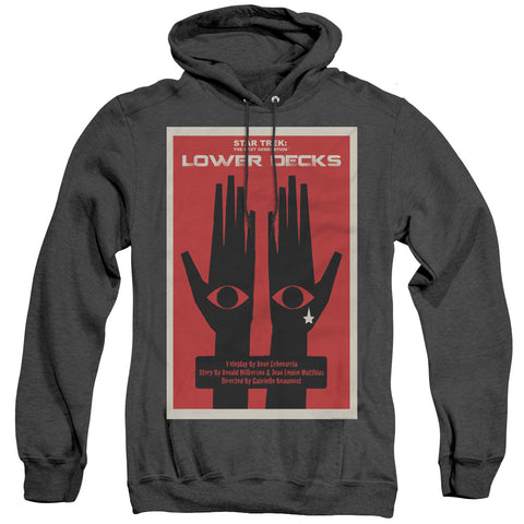 Star Trek/tng Season 7 Episode 15-adult Heather Hoodie-black