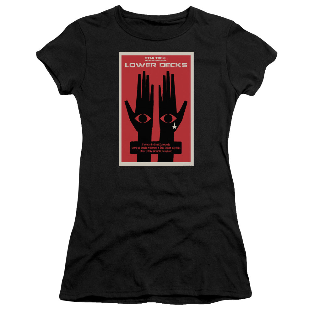 Star Trek/tng Season 7 Episode 15-s/s Junior Sheer-black