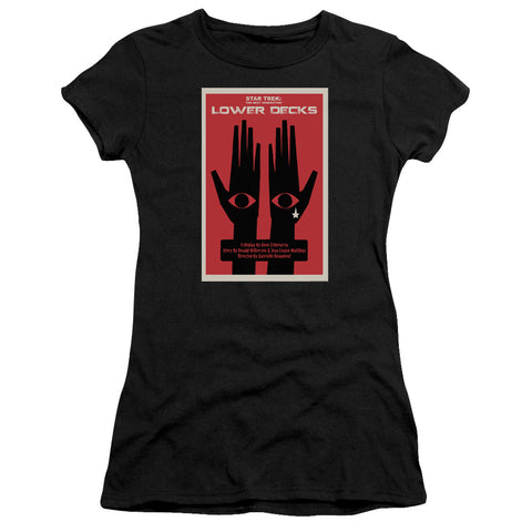 Star Trek/tng Season 7 Episode 15-s/s Junior Sheer-black