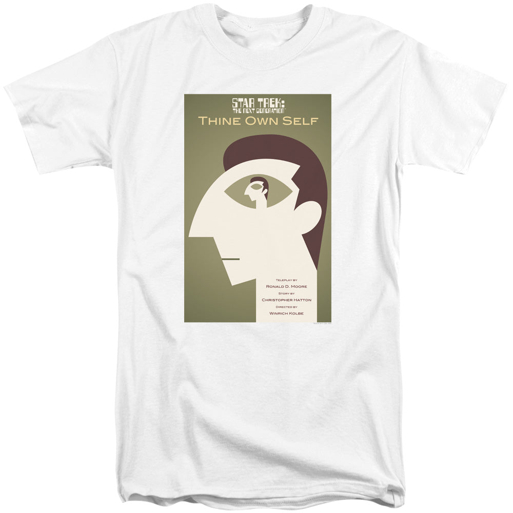 Star Trek/tng Season 7 Episode 16-s/s Adult Tall 18/1-white