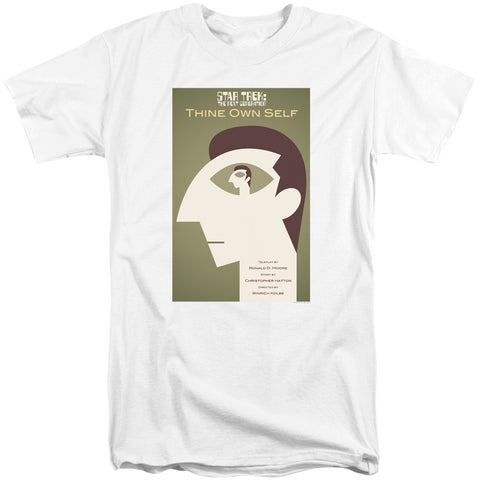 Star Trek/tng Season 7 Episode 16-s/s Adult Tall 18/1-white