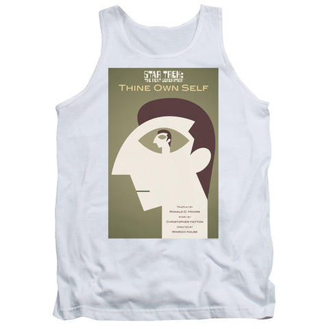 Star Trek/tng Season 7 Episode 16-adult Tank-white
