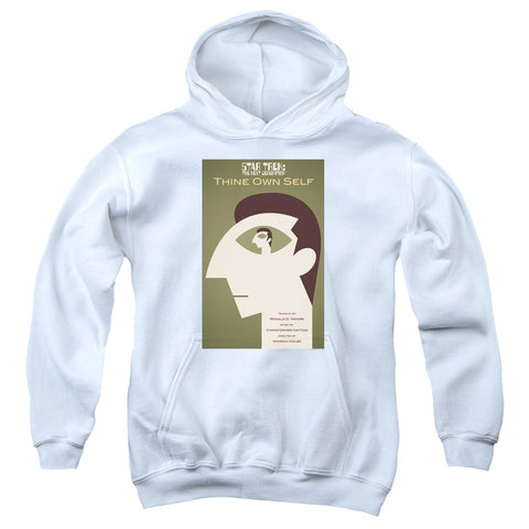 Star Trek/tng Season 7 Episode 16-youth Pull-over Hoodie-white