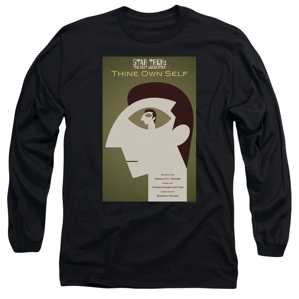 Star Trek/tng Season 7 Episode 16-s/s Adult 18/1-black