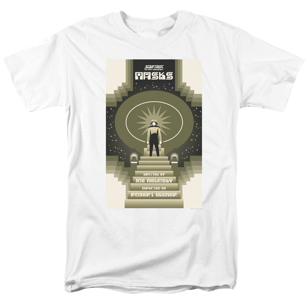 Star Trek/tng Season 7 Episode 17-s/s Adult 18/1-white