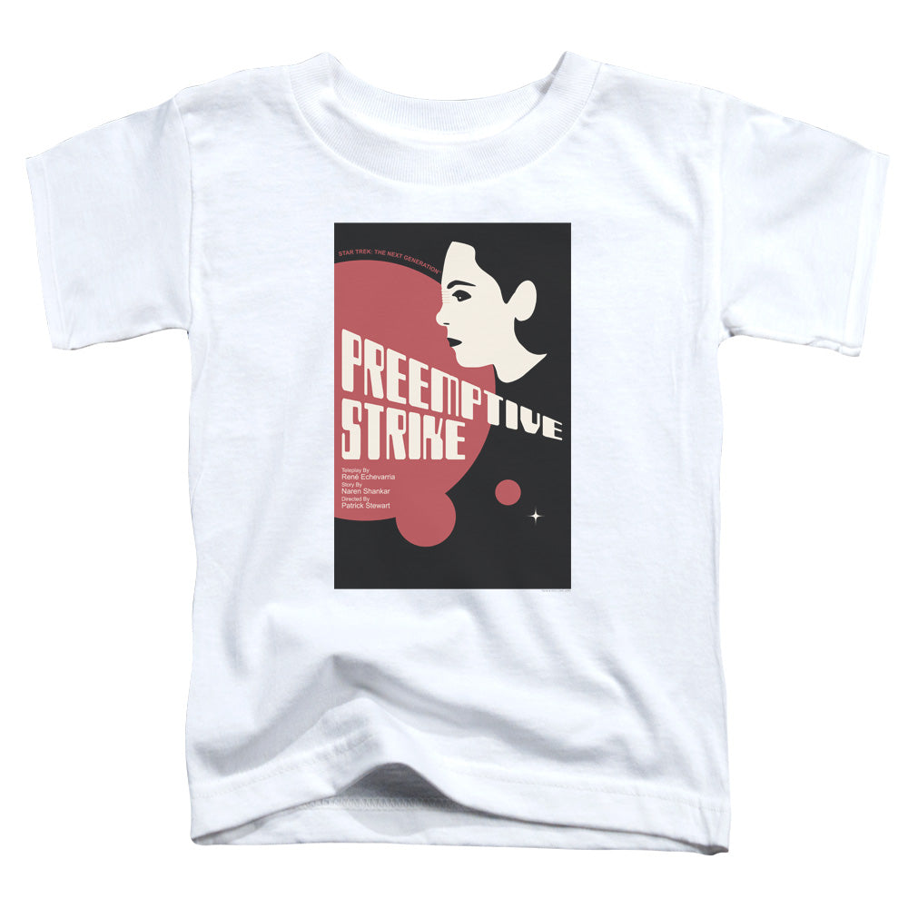Star Trek/tng Season 7 Episode 24-s/s Toddler Tee-white