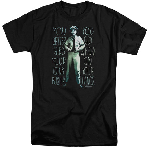 Andy Griffith Show/fight-s/s Adult Tall 18/1-black