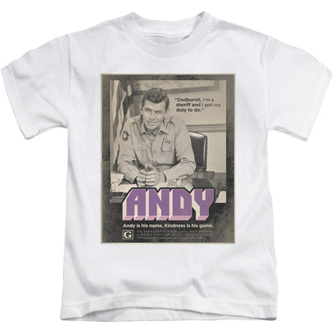 Andy Griffith Show/andy-s/s Juvenile 18/1-white