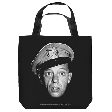ANDY GRIFFITH SHOW-BARNEY HEAD - TOTE BAG - 13x13