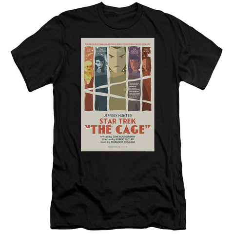 Star Trek/tos Episode 80-s/s Adult 30/1-black