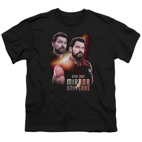 Star Trek/mirror Riker-s/s Youth 18/1-black