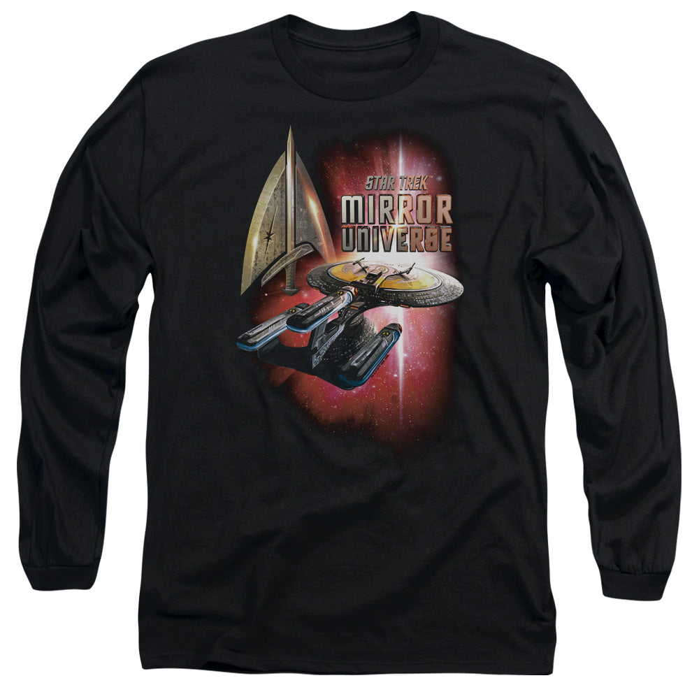 Star Trek/mirror Enterprise-l/s Adult 18/1-black
