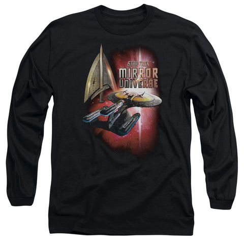 Star Trek/mirror Enterprise-l/s Adult 18/1-black