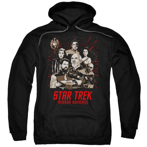 Star Trek/poster-adult Pull-over Hoodie-black