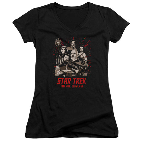 Star Trek/poster-junior V-neck-black