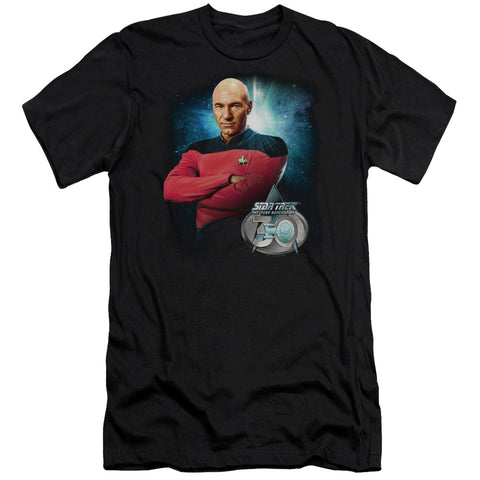 Star Trek/picard 30-hbo S/s Adult 30/1-black