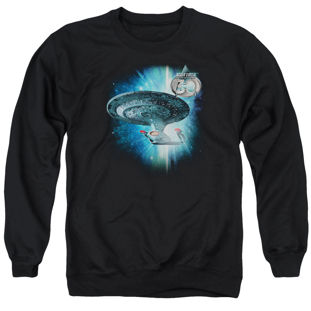 Star Trek/ship 30-adult Crewneck Sweatshirt-black