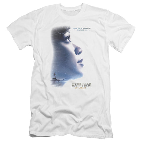 Star Trek Discovery/discovery Begins-hbo S/s Adult 30/1-white