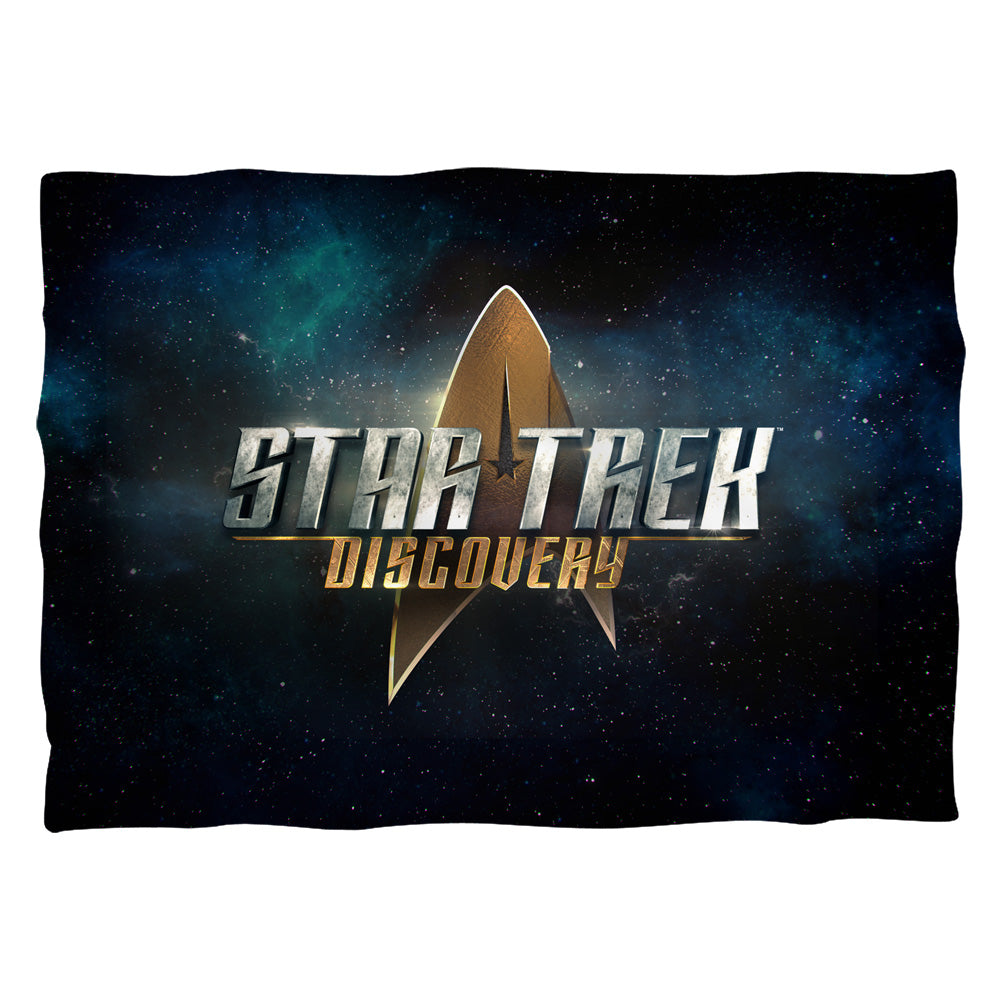 Star Trek Discovery/star Trek Discovery Logo-pillow Case-white