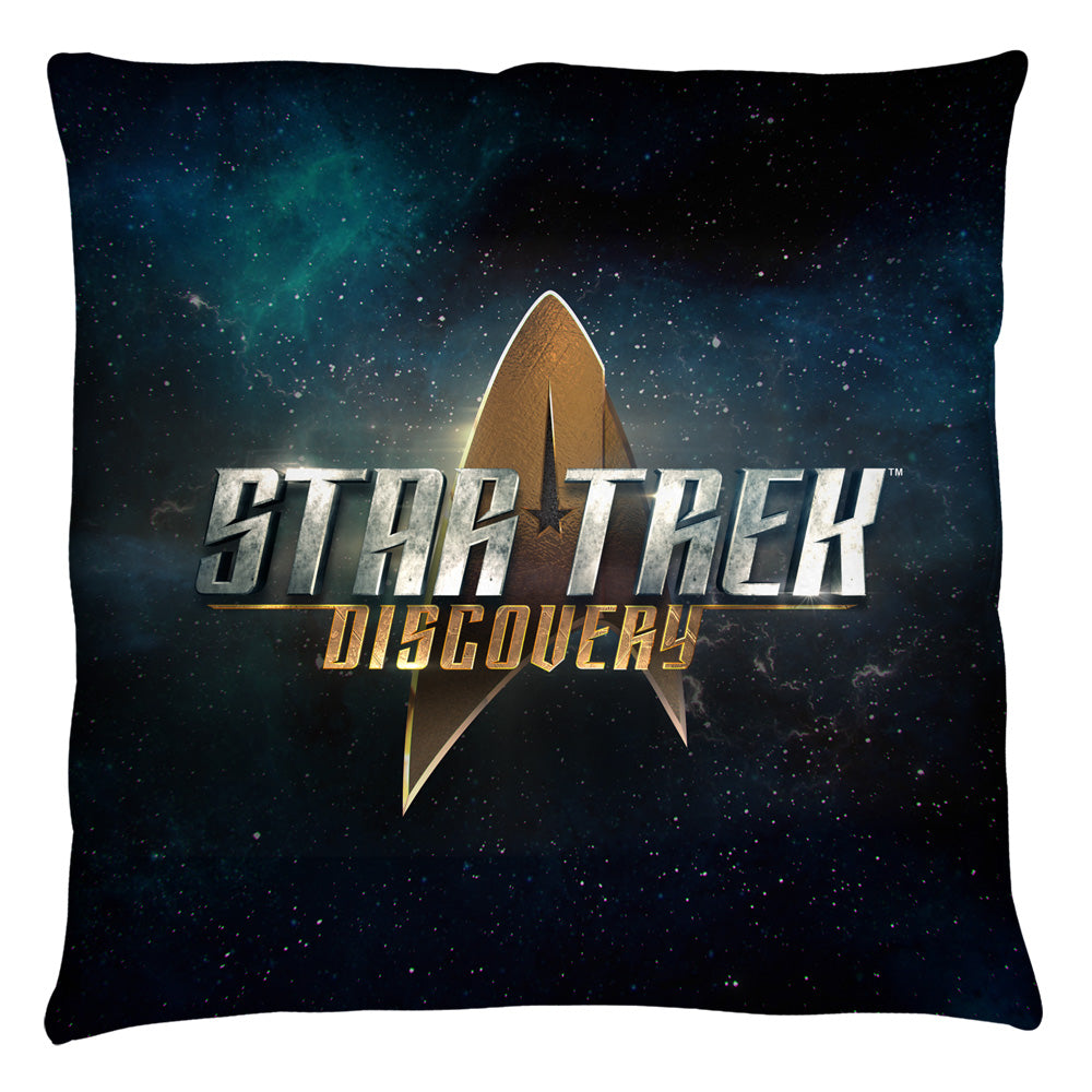 Star Trek Discovery/star Trek Discovery Logo - Throw Pillow