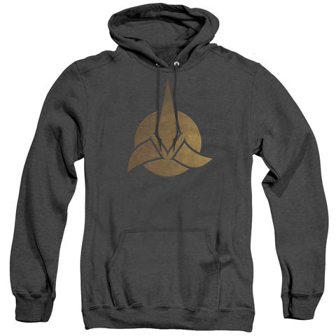 Star Trek Discovery/discovery Triquentra-adult Heather Hoodie-black