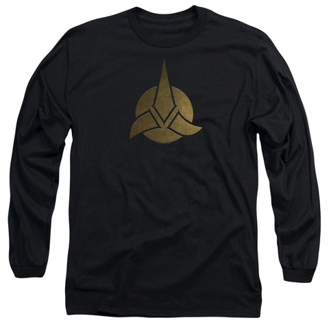 Star Trek Discovery/discovery Triquentra-l/s Adult 18/1-black