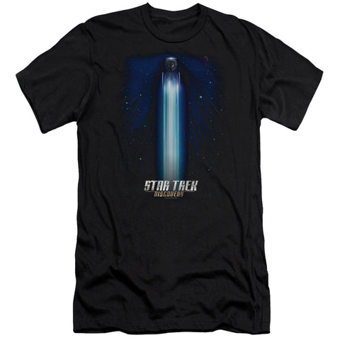 Star Trek Discovery/beams-hbo S/s Adult 30/1-black
