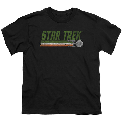 Star Trek/irish Enterprise-s/s Youth 18/1-black
