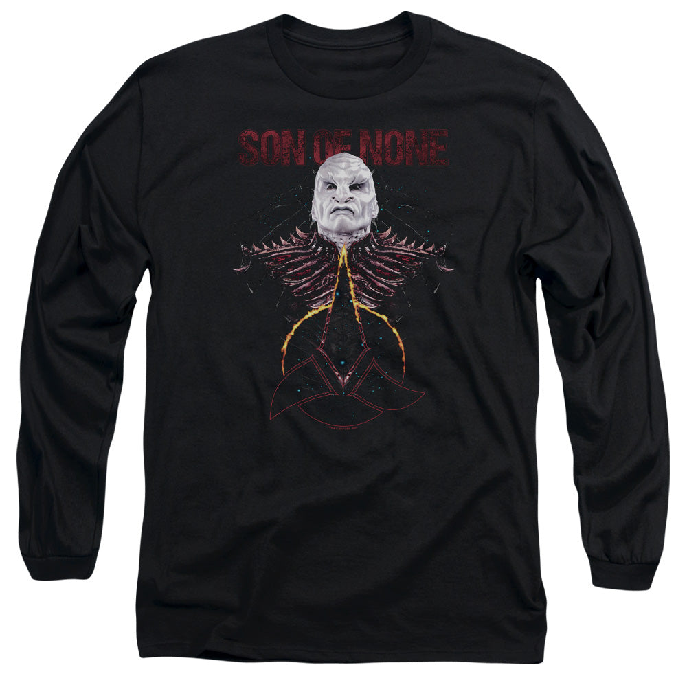 Star Trek Discovery/son Of None-l/s Adult 18/1-black