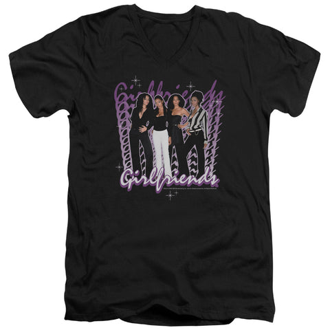 Adult Slim Fit V Neck
