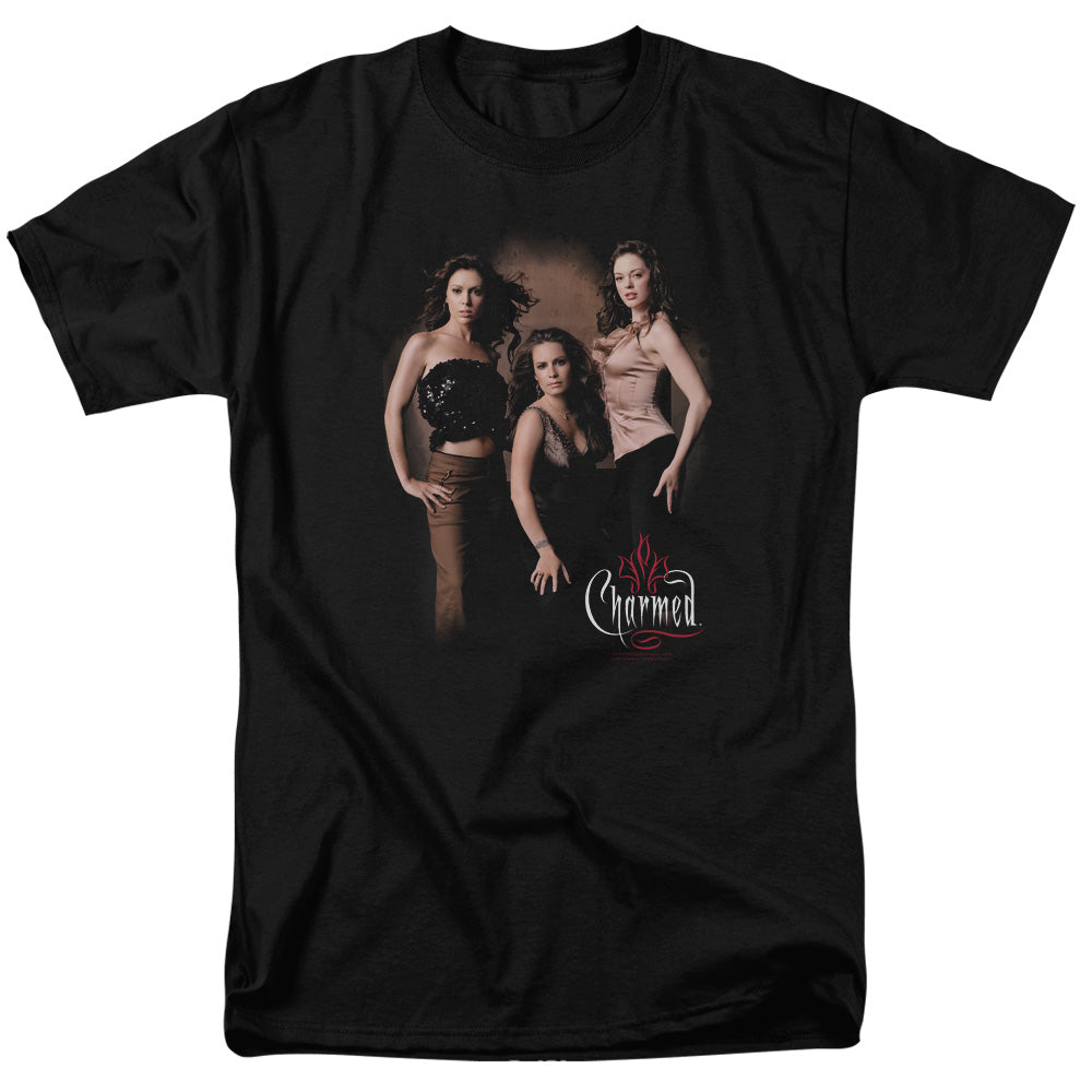 Charmed/three Hot Witches - S/s Adult 18/1 - Black