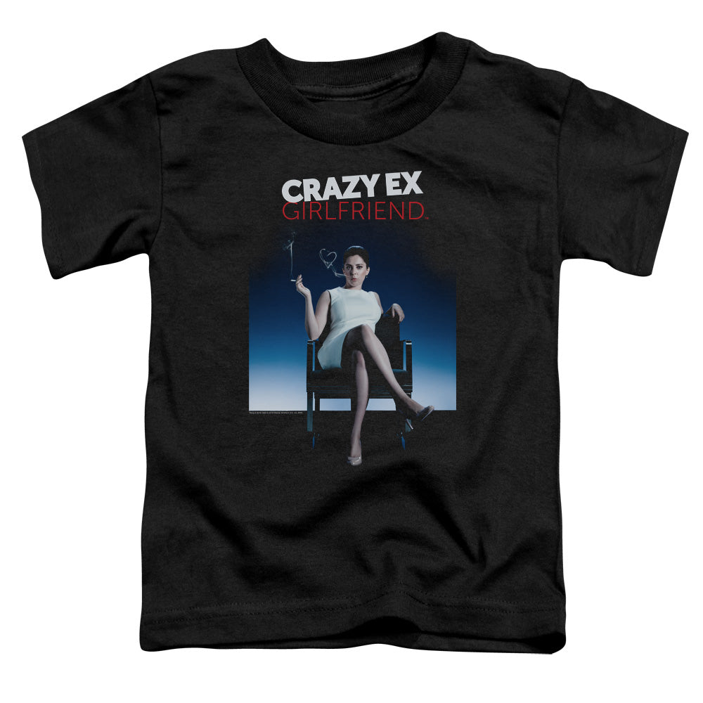 Crazy Ex Girlfriend/crazy Instinct-s/s Toddler Tee-black