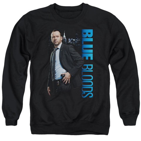 Blue Bloods/danny-adult Crewneck Sweatshirt-black