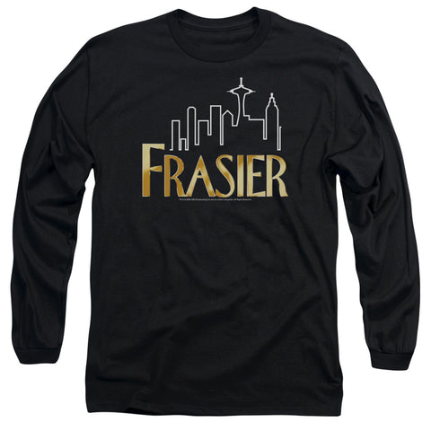 Frasier/frasier Logo - L/s Adult 18/1 - Black