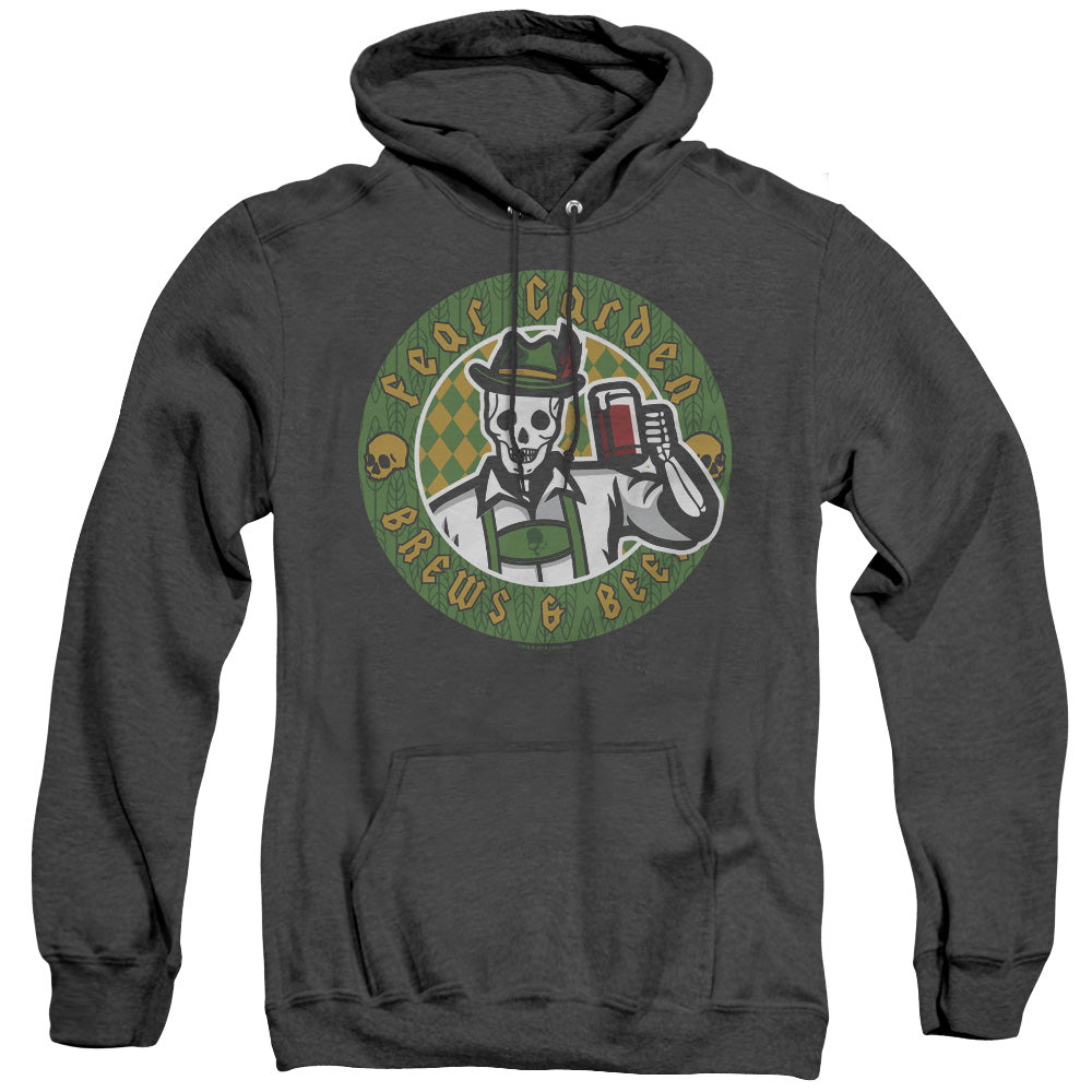 Hell Fest/fear Garden-adult Heather Hoodie-black