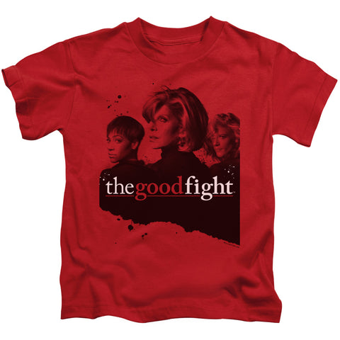 The Good Fight/diane Lucca Maia-s/s Juvenile 18/1-red